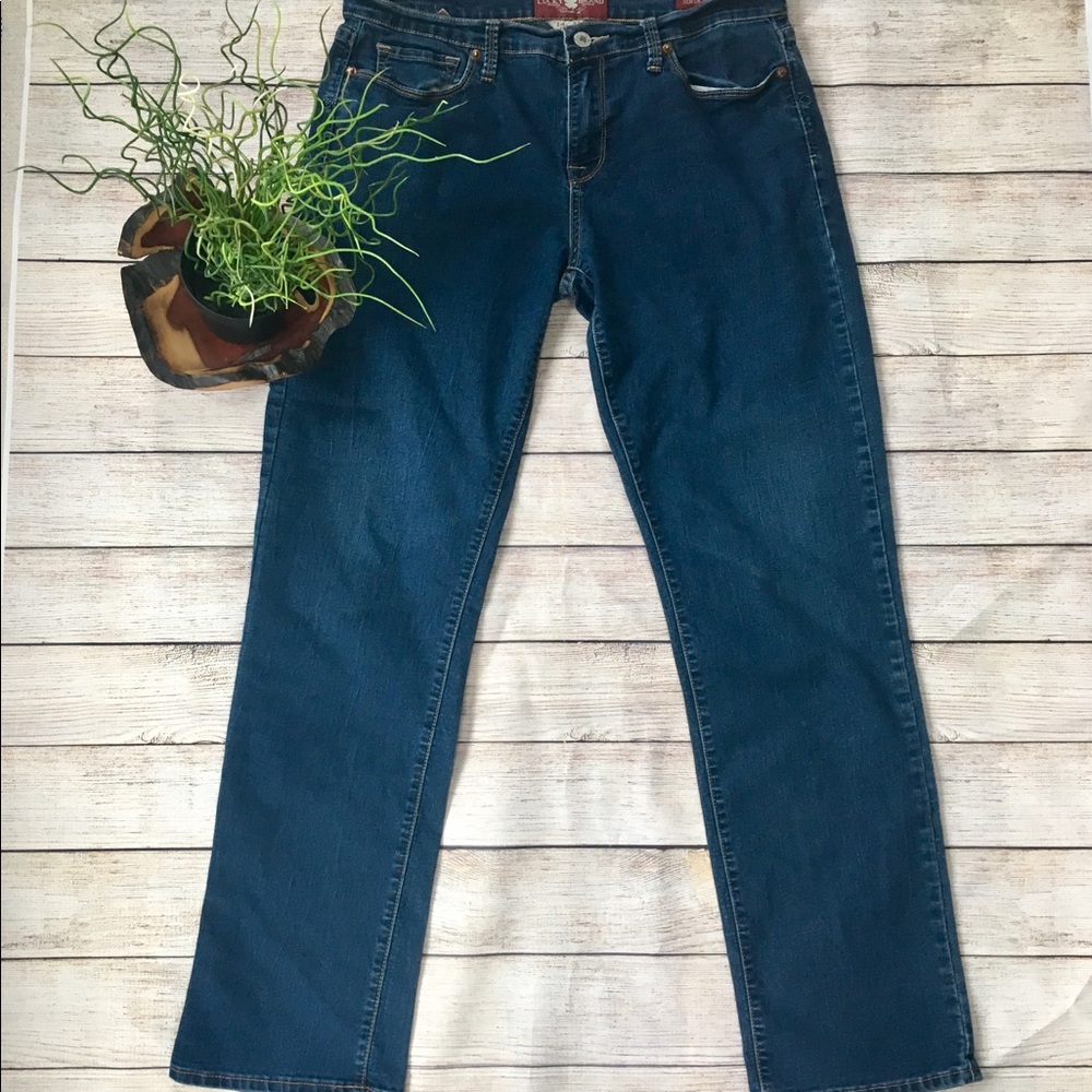 Lucky Brand Jeans Sophia Straight Leg 14/32
